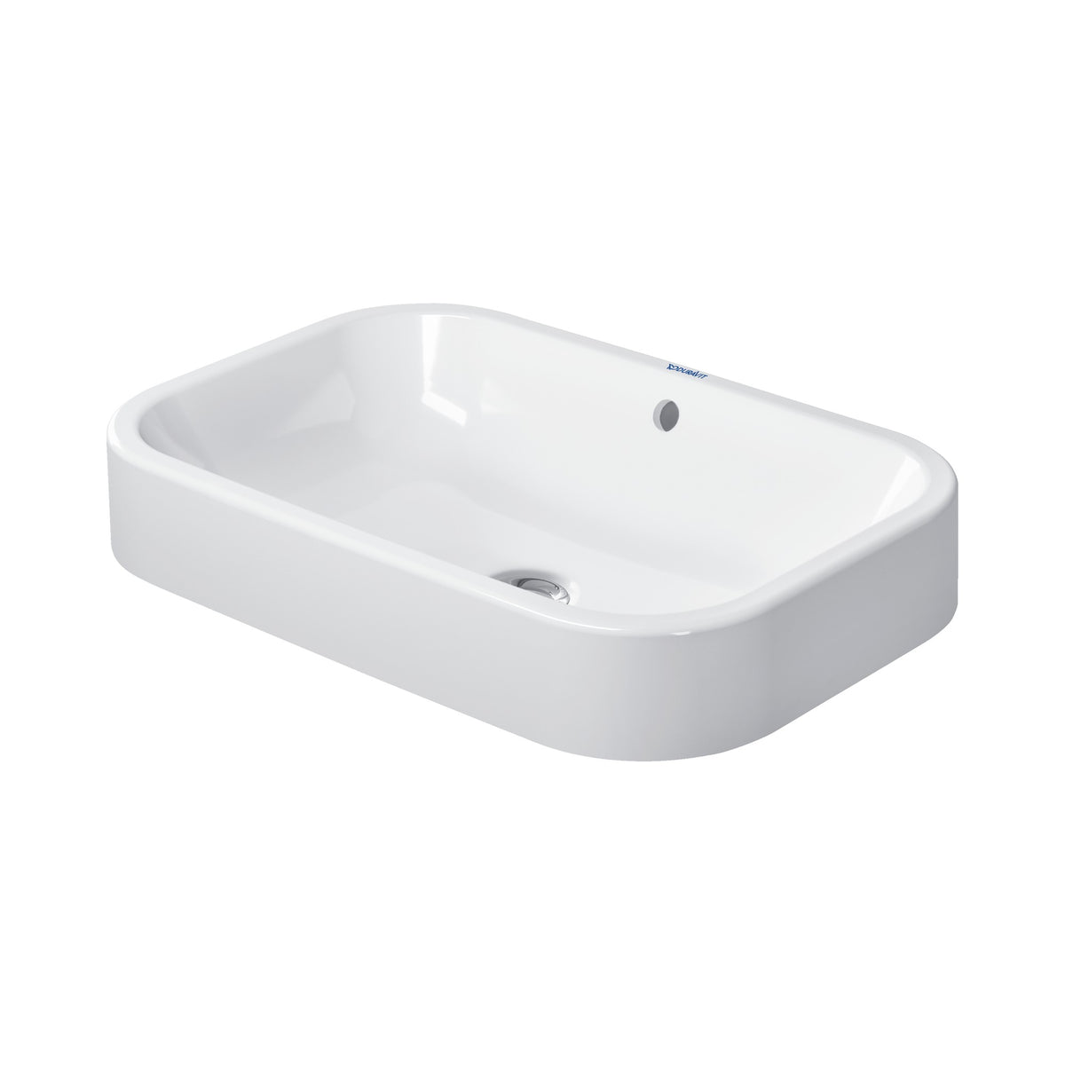 Duravit Happy D.2 lavabo de Sobreponer Blanco Brillante