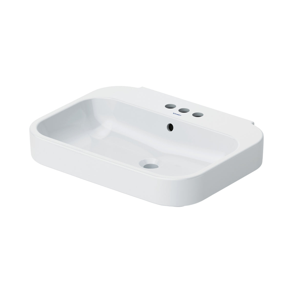 Duravit Happy D.2 lavabo de Pared Blanco Brillante