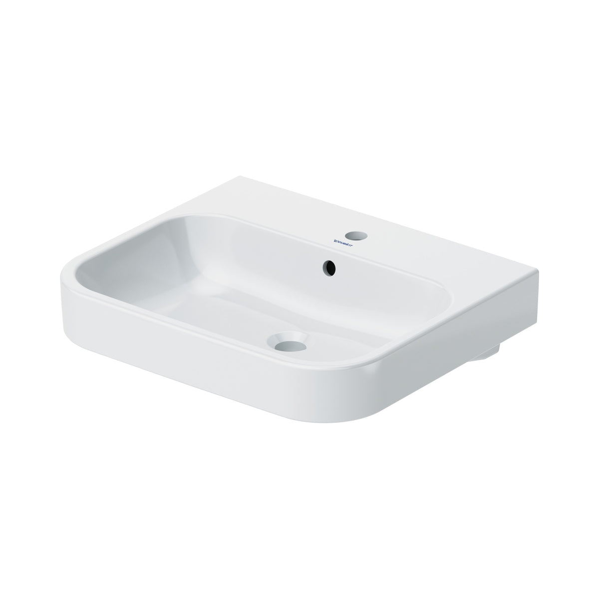 Duravit Happy D.2 lavabo de Pared Blanco Brillante