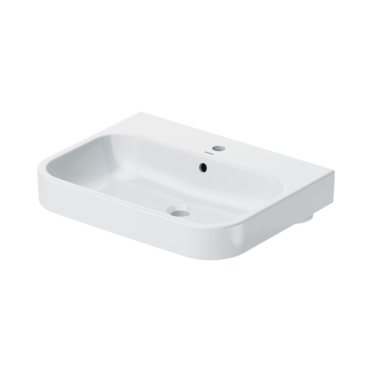 Duravit Happy D.2 lavabo de Pared Blanco Brillante