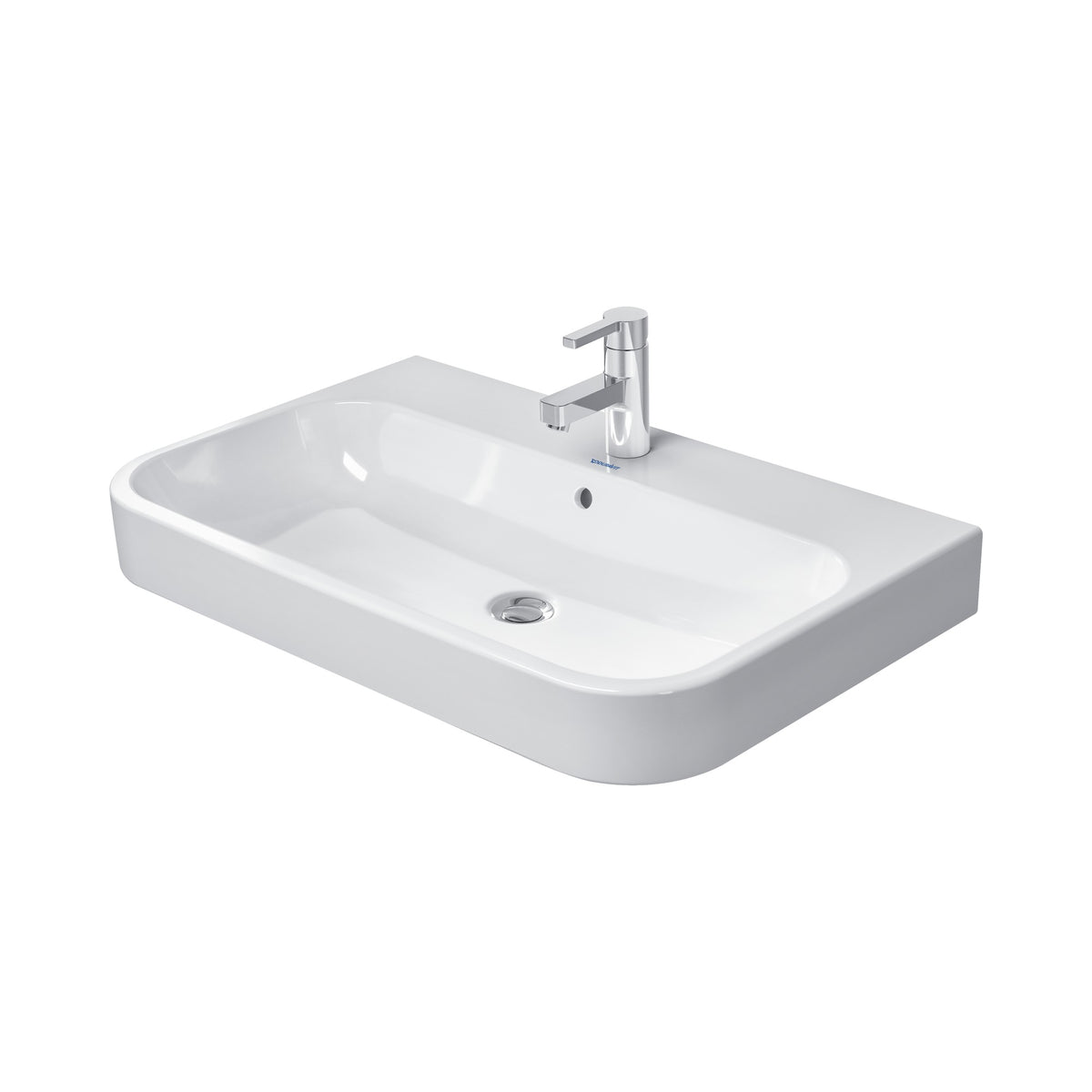 Duravit Happy D.2 lavabo de Pared Blanco Brillante
