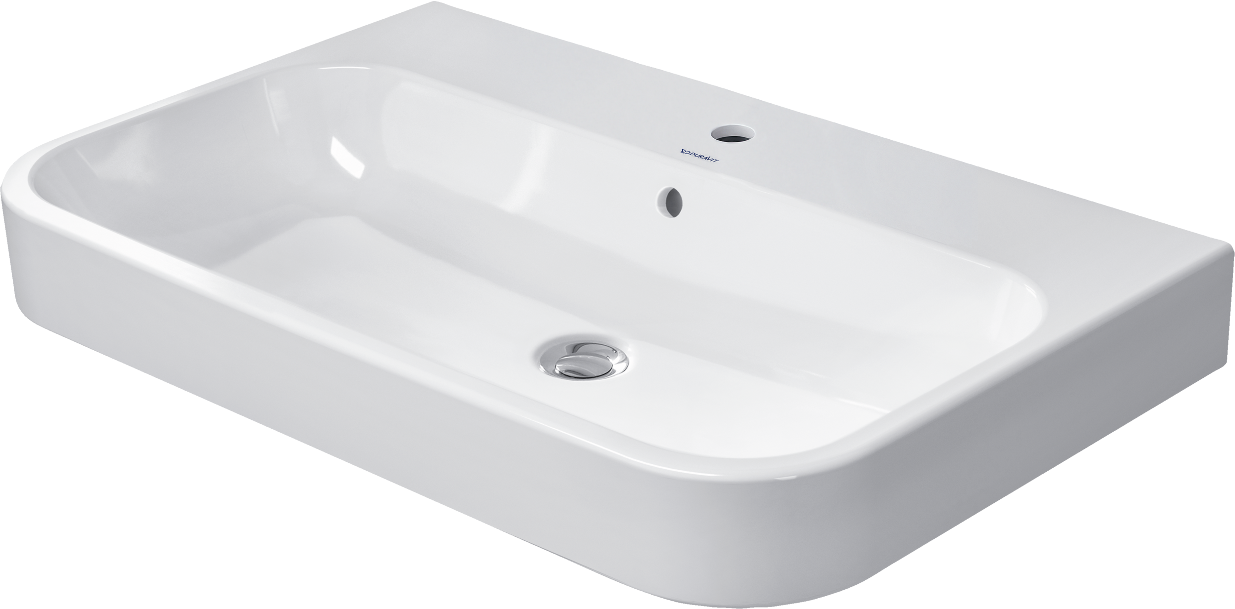 Duravit Happy D.2 lavabo de Pared Blanco Brillante