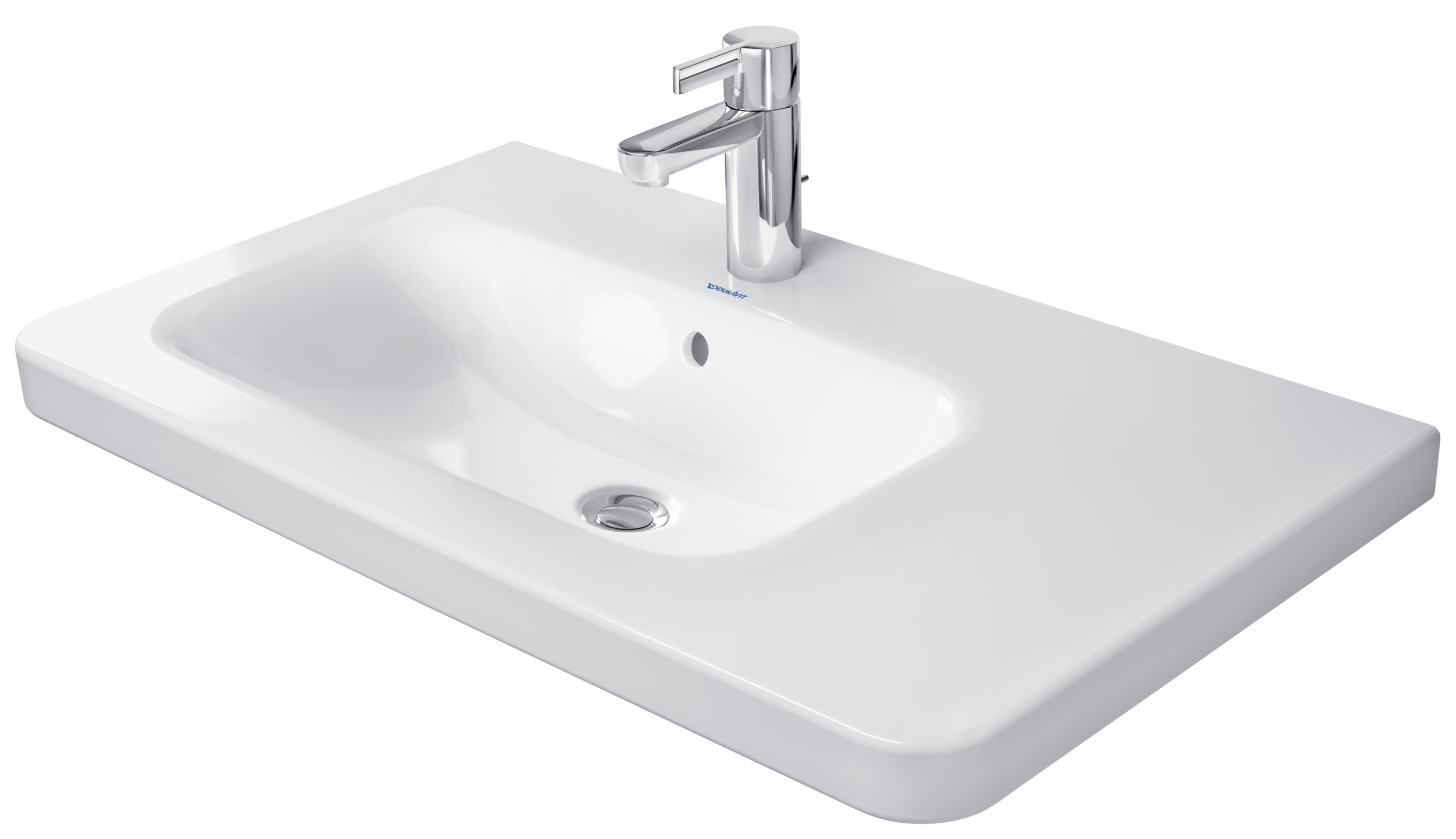 Duravit DuraStyle lavabo de Pared Blanco Brillante