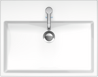 Duravit Vero Air lavabo de Sobreponer Blanco Brillante