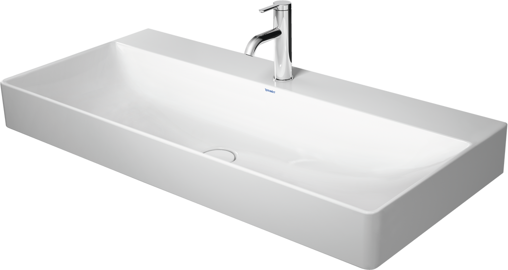 Duravit DuraSquare lavabo de Pared Blanco Brillante