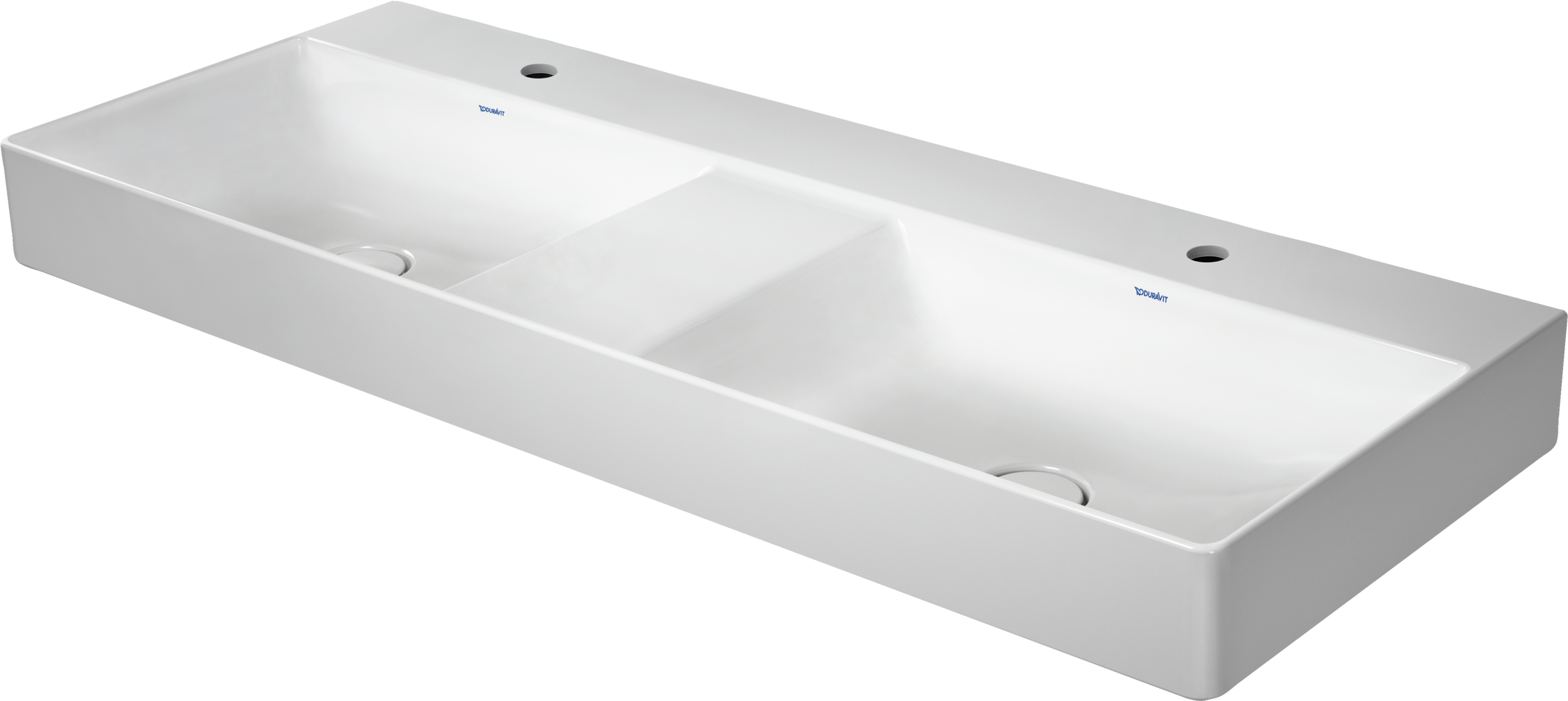 Duravit DuraSquare lavabo de Pared Blanco Brillante