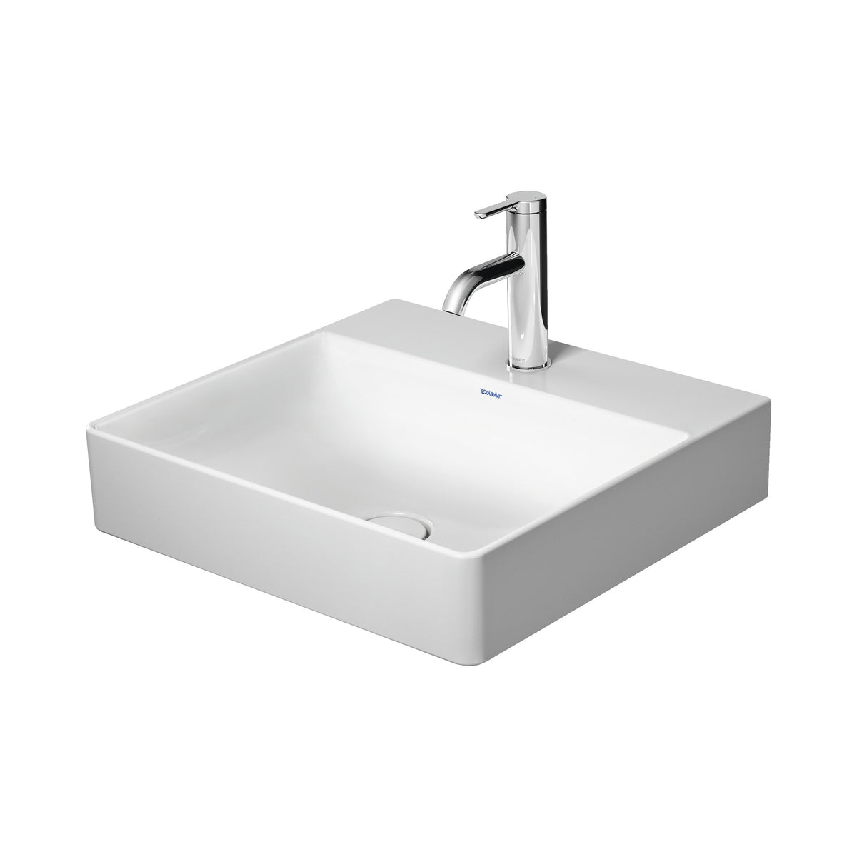 Duravit DuraSquare lavabo de Pared Blanco Brillante