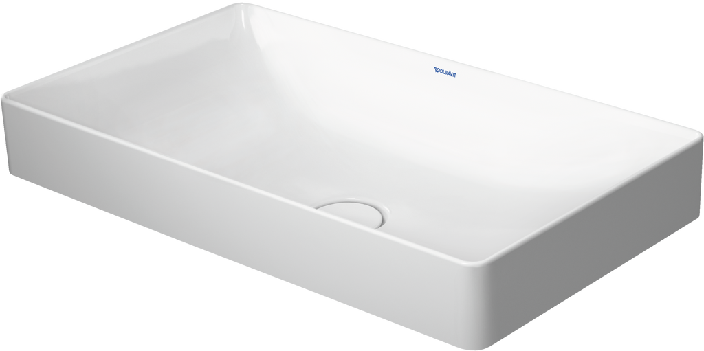 Duravit DuraSquare lavabo de Sobreponer Blanco Brillante