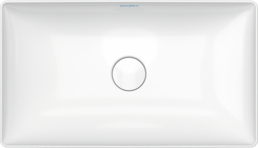 Duravit DuraSquare lavabo de Sobreponer Blanco Brillante