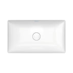 Duravit DuraSquare lavabo de Sobreponer Blanco Brillante