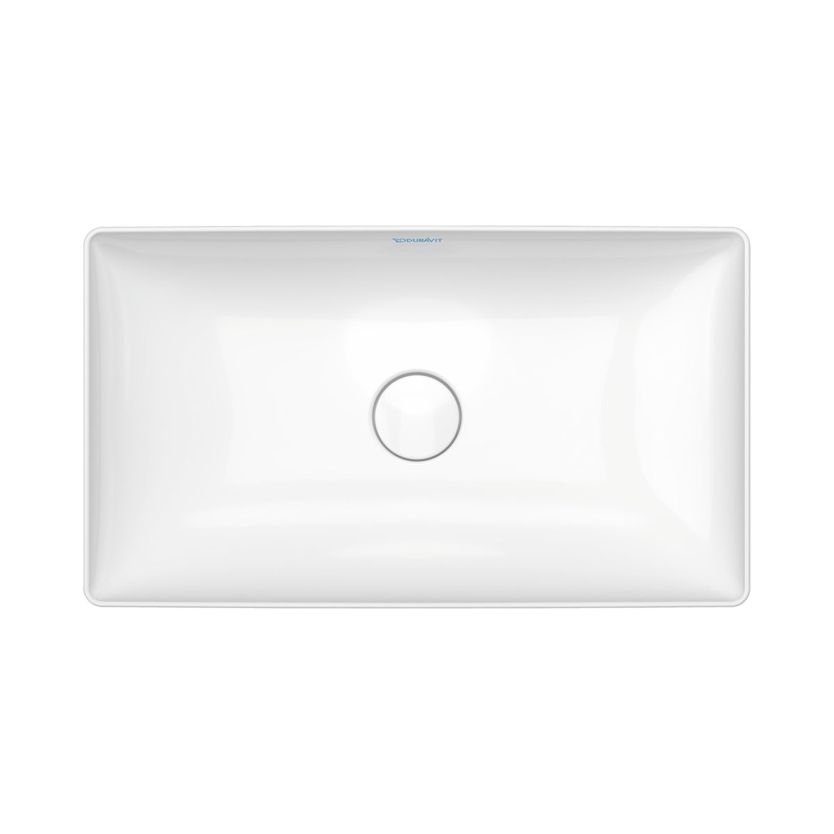 Duravit DuraSquare lavabo de Sobreponer Blanco Brillante