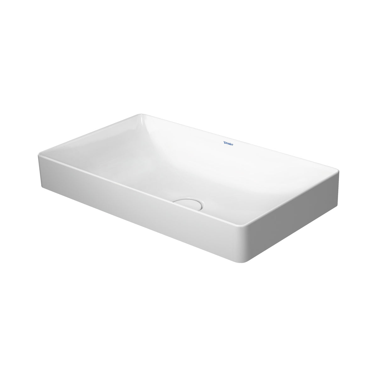 Duravit DuraSquare lavabo de Sobreponer Blanco Brillante