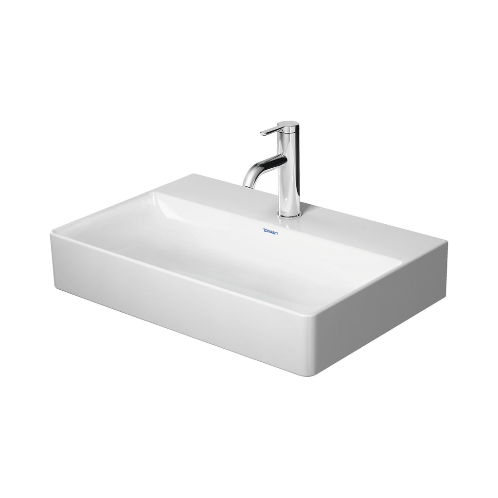 Duravit DuraSquare lavabo de Pared Blanco Brillante