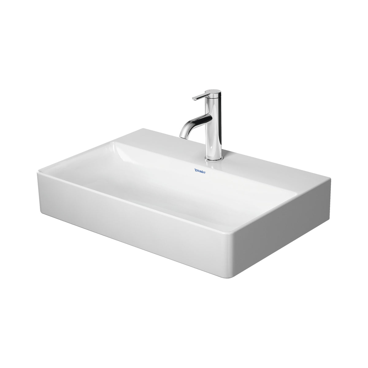 Duravit DuraSquare lavabo de Pared Blanco Brillante