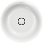 Duravit White Tulip lavabo de Sobreponer Blanco Brillante — vista superior