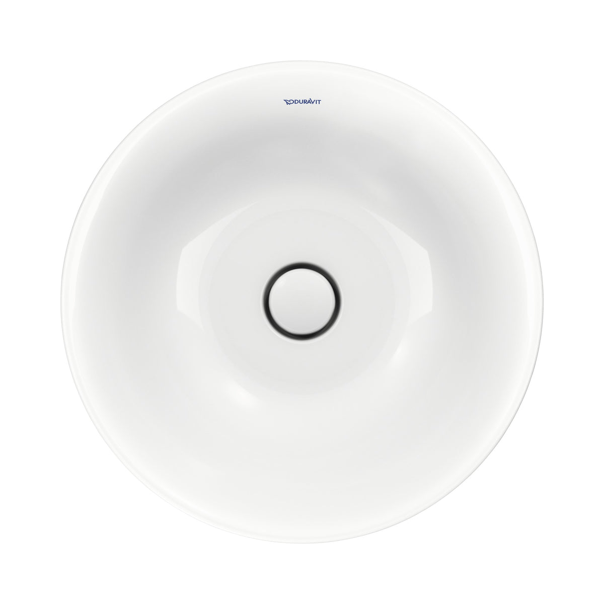 Duravit White Tulip lavabo de Pared Blanco Brillante — vista superior
