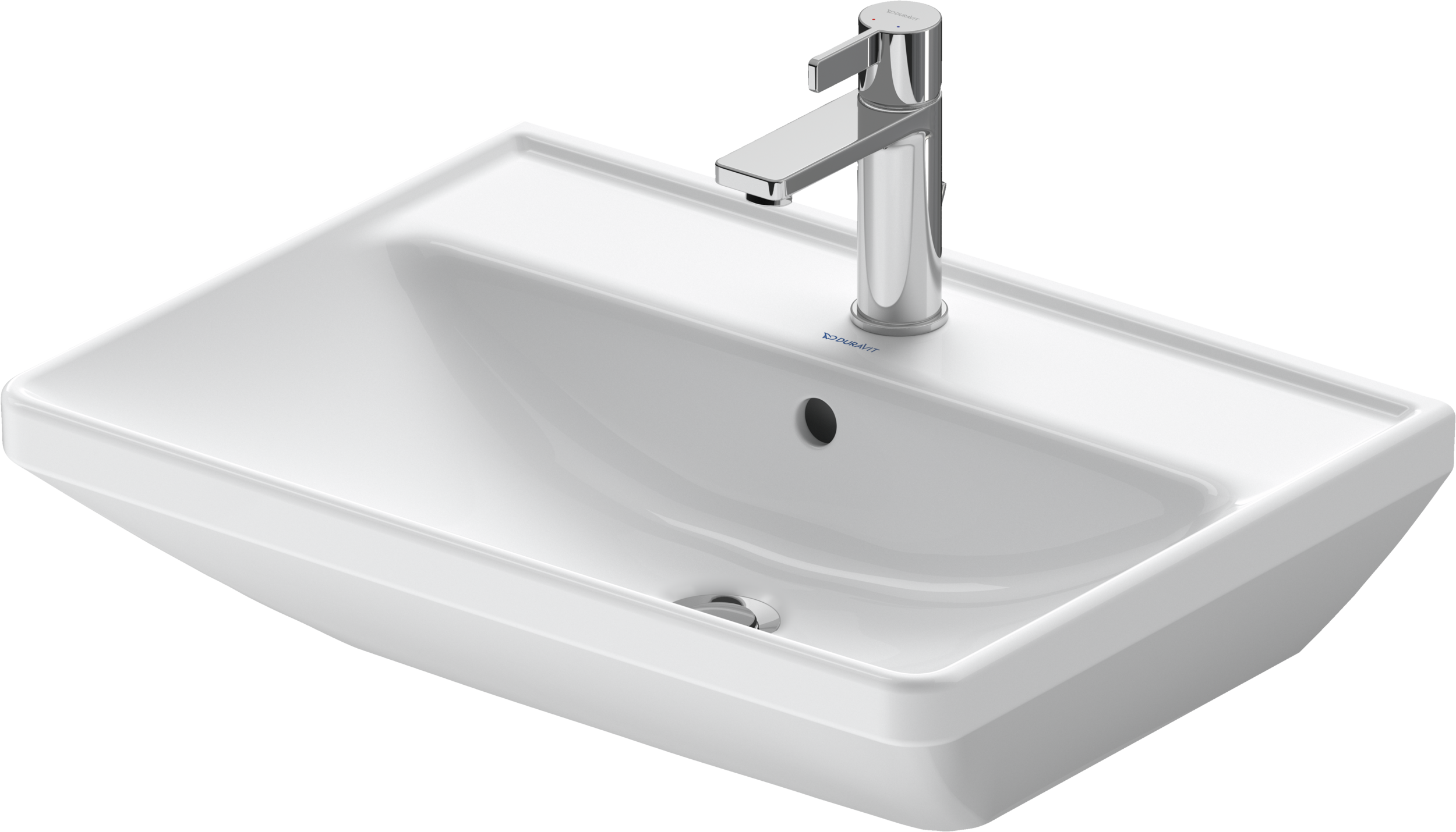 Duravit D-Neo lavabo de Pared Blanco Brillante
