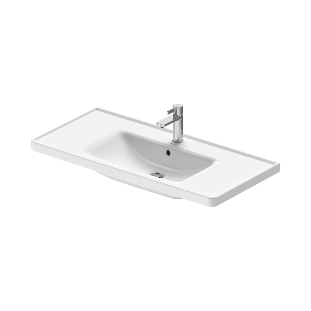 Duravit D-Neo lavabo de Pared Blanco Brillante