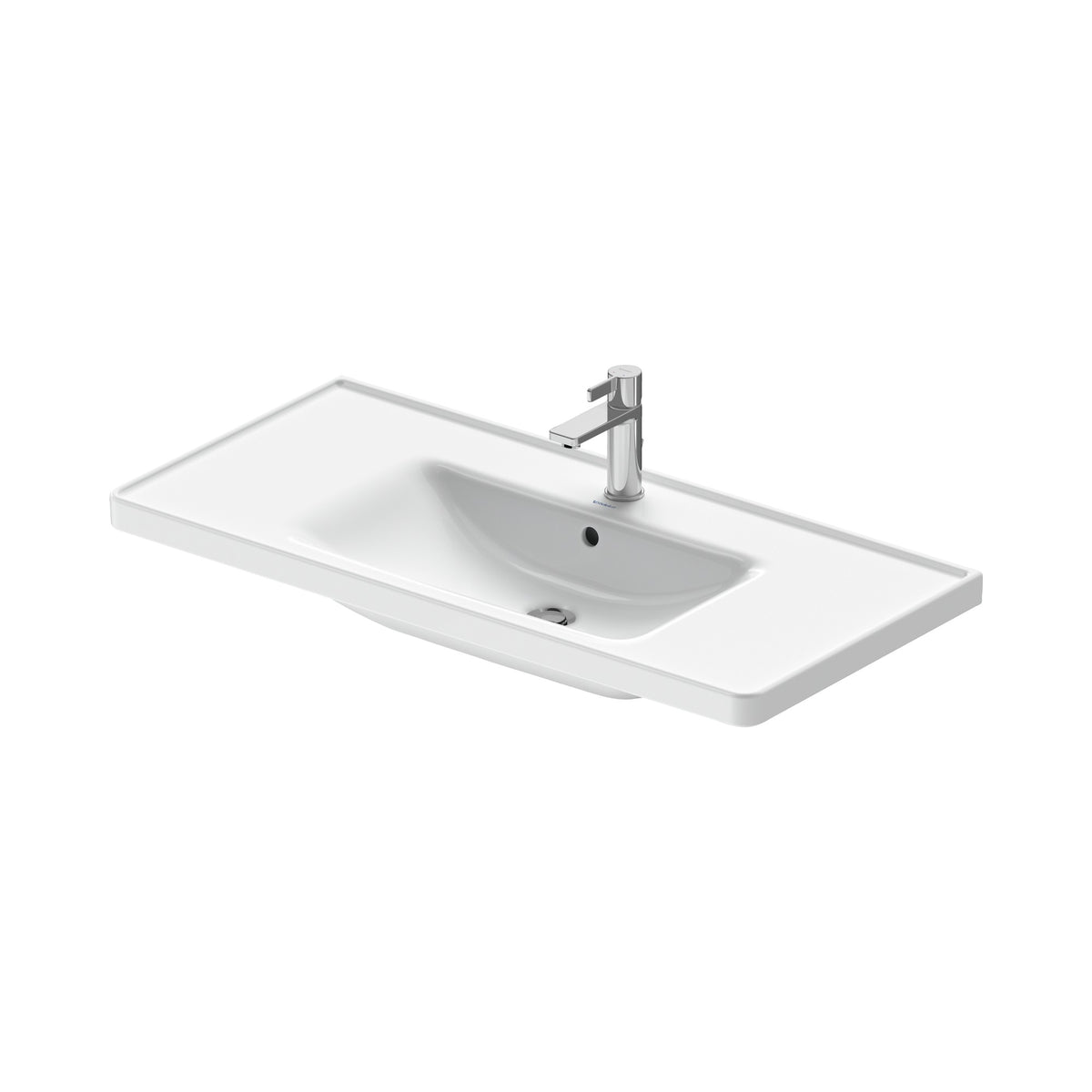 Duravit D-Neo lavabo de Pared Blanco Brillante
