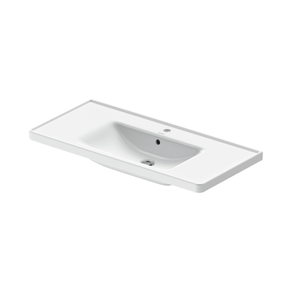 Duravit D-Neo lavabo de Pared Blanco Brillante