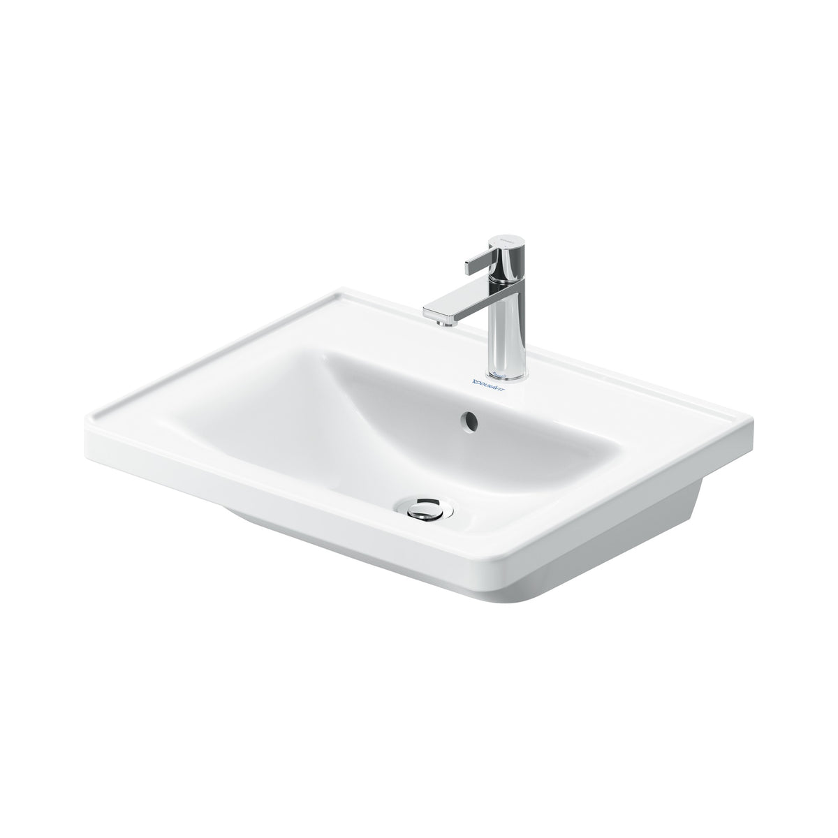 Duravit D-Neo lavabo de Pared Blanco Brillante