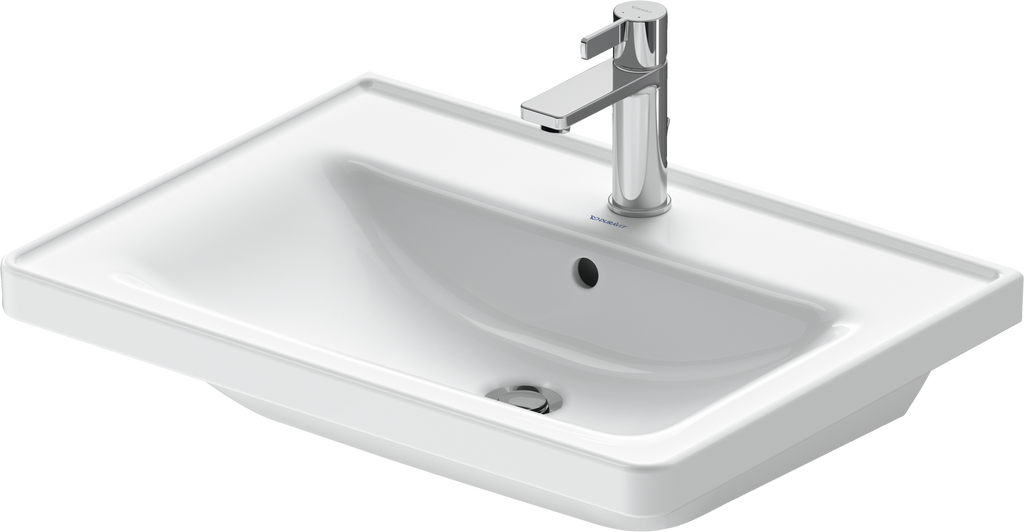 Duravit D-Neo lavabo de Pared Blanco Brillante