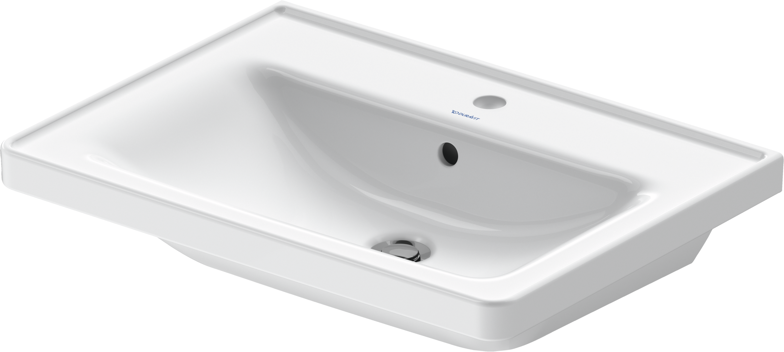 Duravit D-Neo lavabo de Pared Blanco Brillante