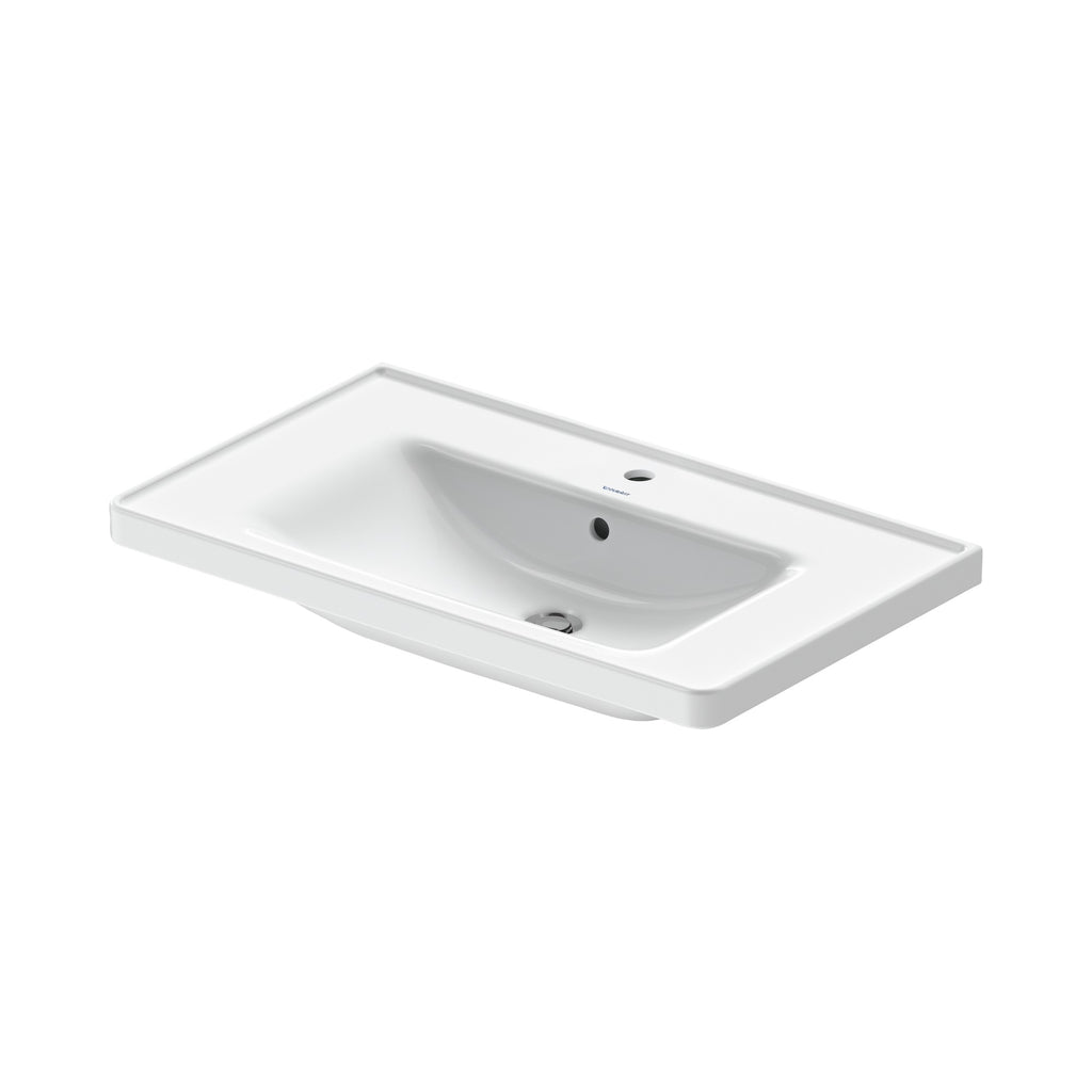 Duravit D-Neo lavabo de Pared Blanco Brillante