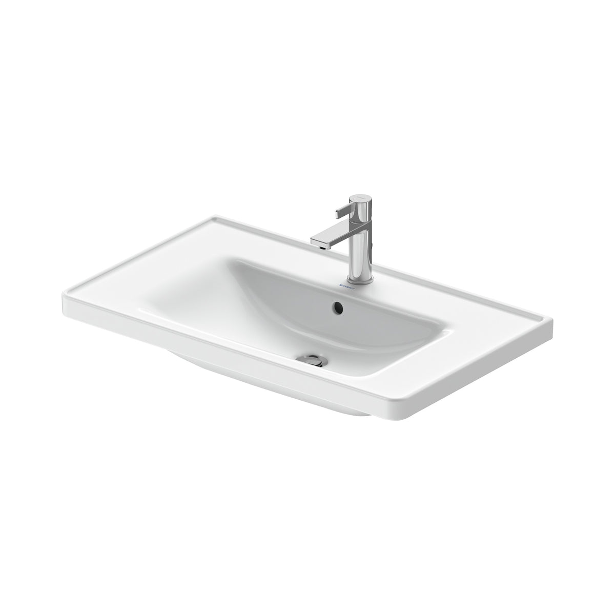 Duravit D-Neo lavabo de Pared Blanco Brillante