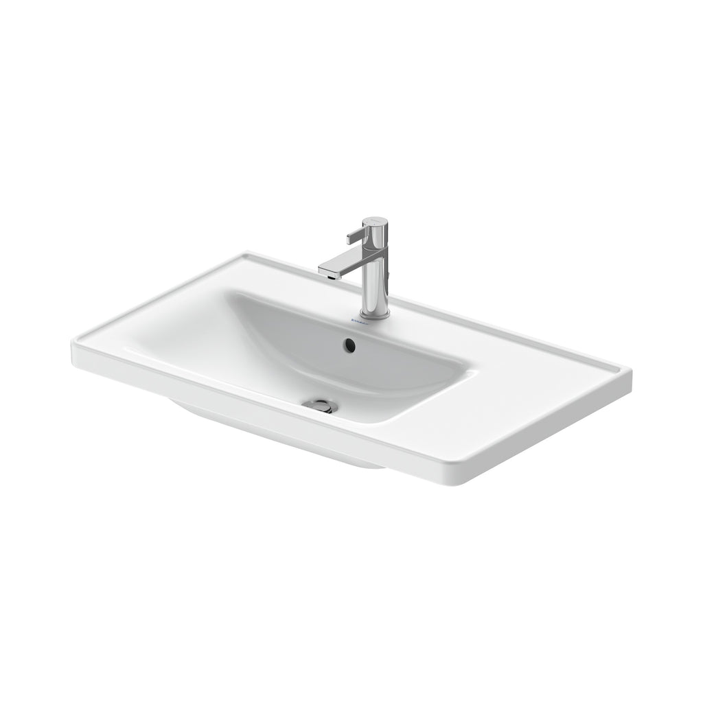 Duravit D-Neo lavabo de Pared Blanco Brillante