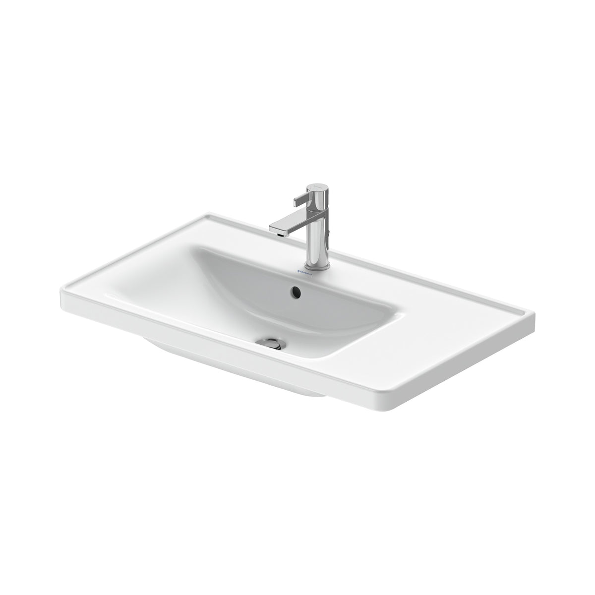 Duravit D-Neo lavabo de Pared Blanco Brillante