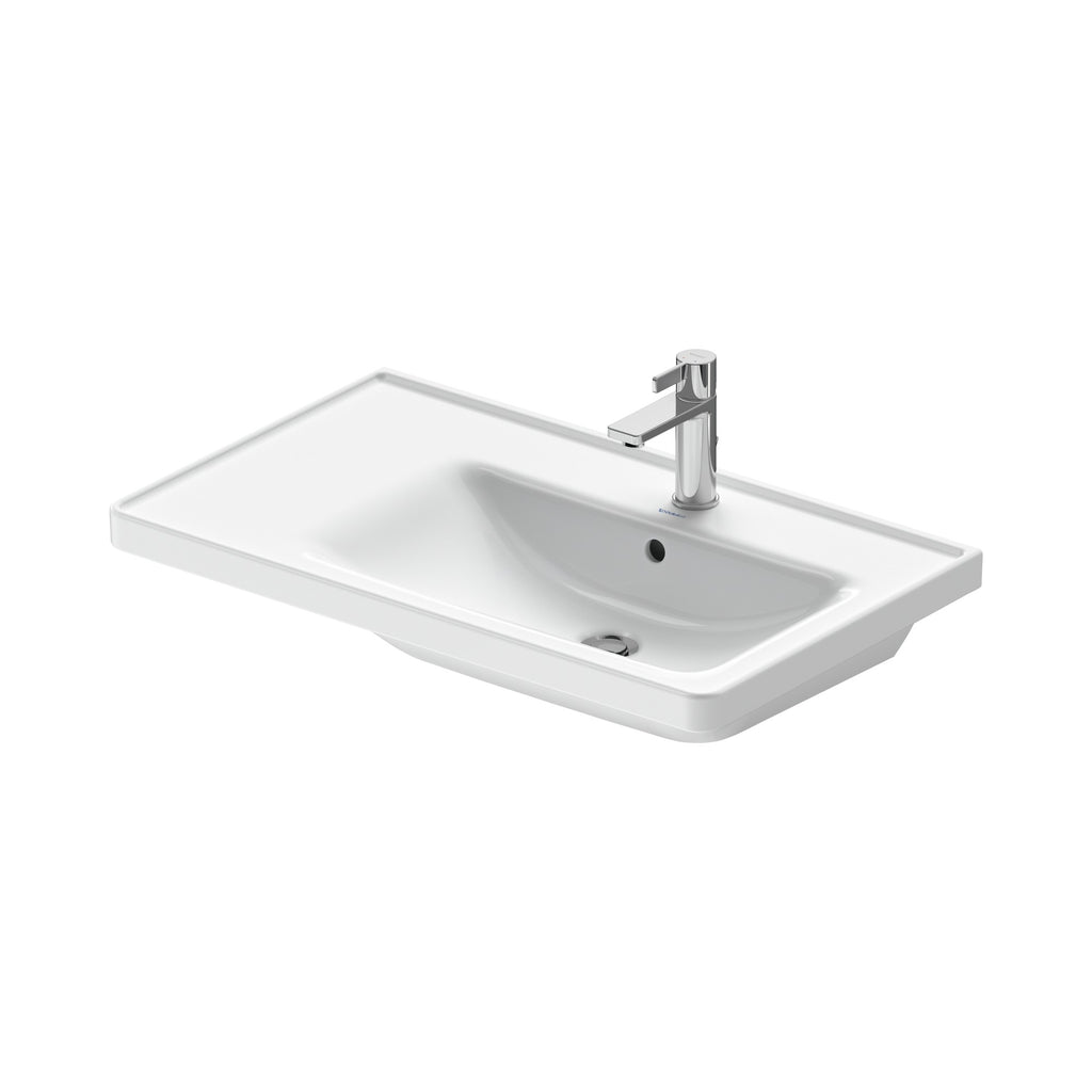 Duravit D-Neo lavabo de Pared Blanco Brillante