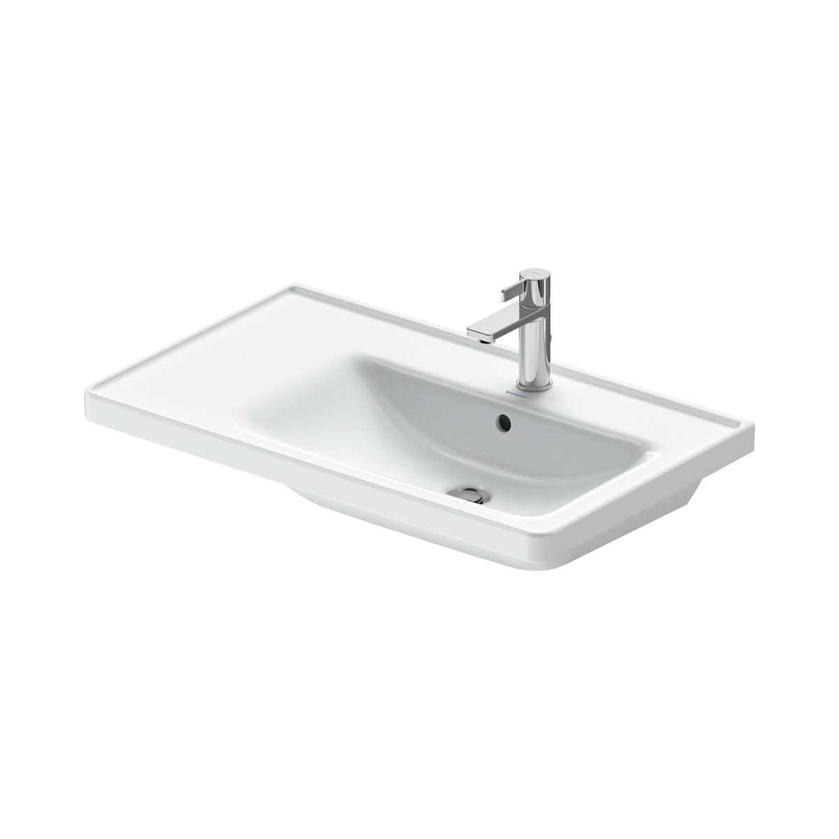 Duravit D-Neo lavabo de Pared Blanco Brillante