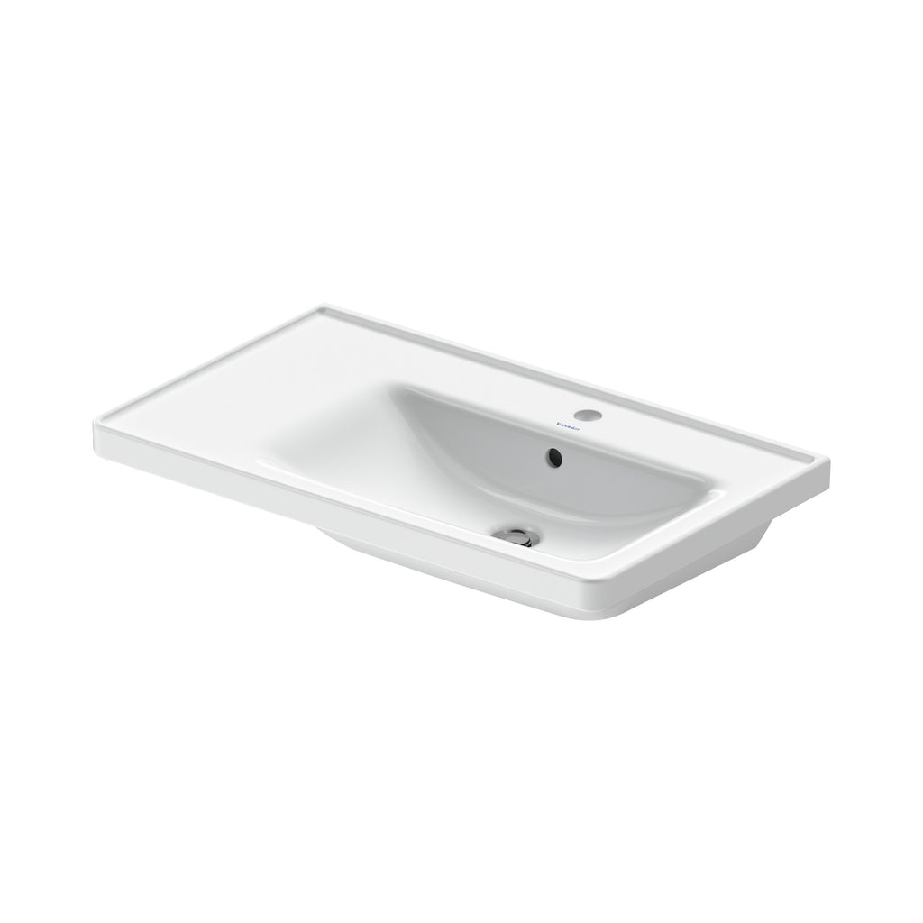 Duravit D-Neo lavabo de Pared Blanco Brillante