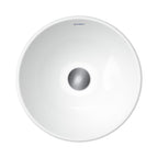 Duravit D-Neo lavabo de Sobreponer Blanco Brillante — vista superior