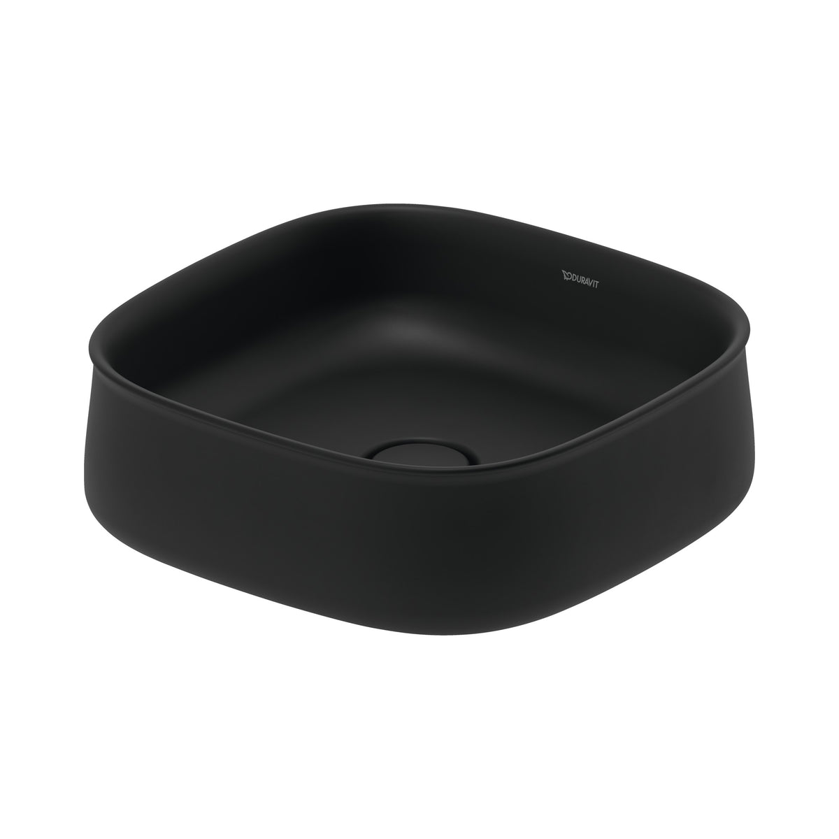 Duravit Zencha lavabo de Sobreponer Antracita Mate
