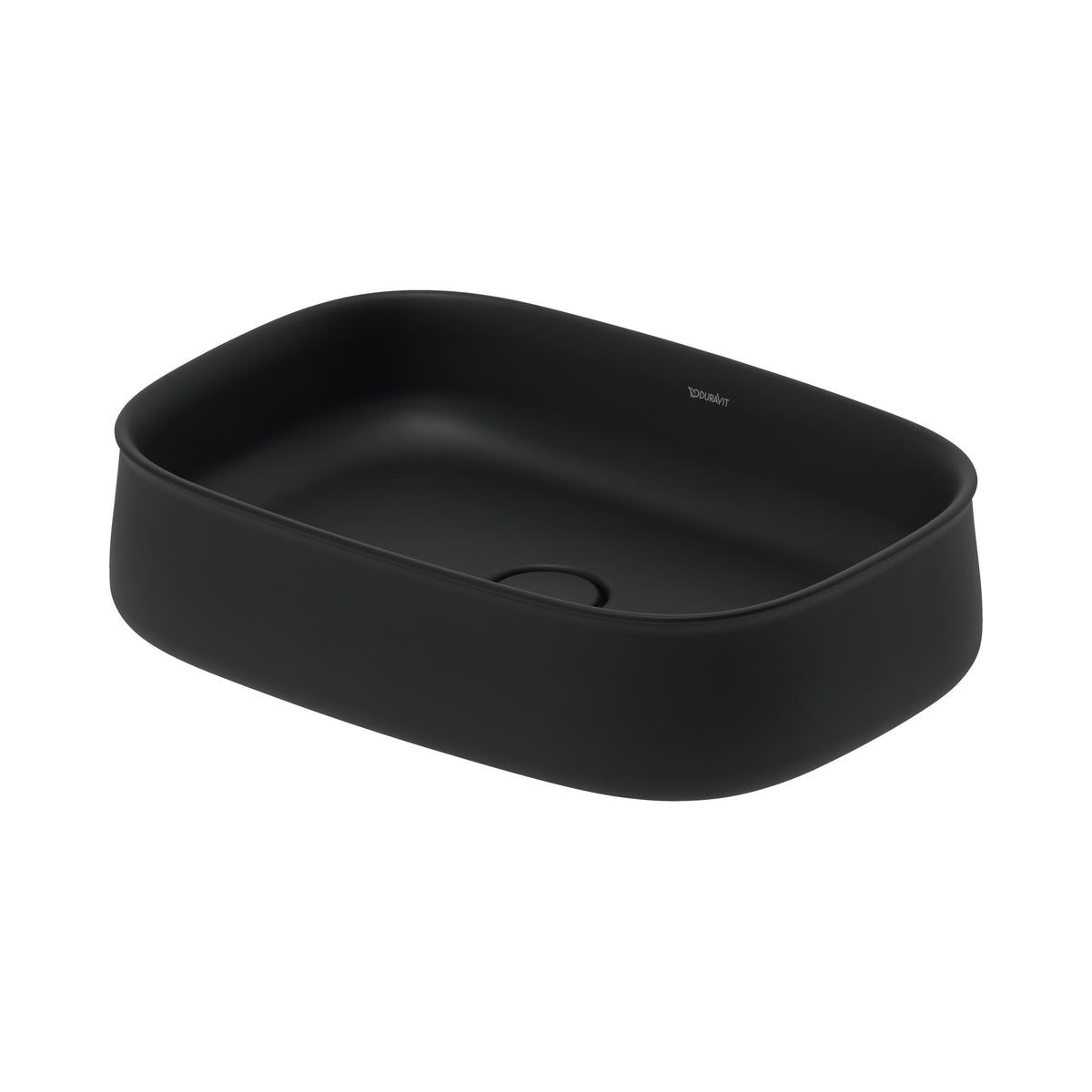 Duravit Zencha lavabo de Sobreponer Antracita Mate