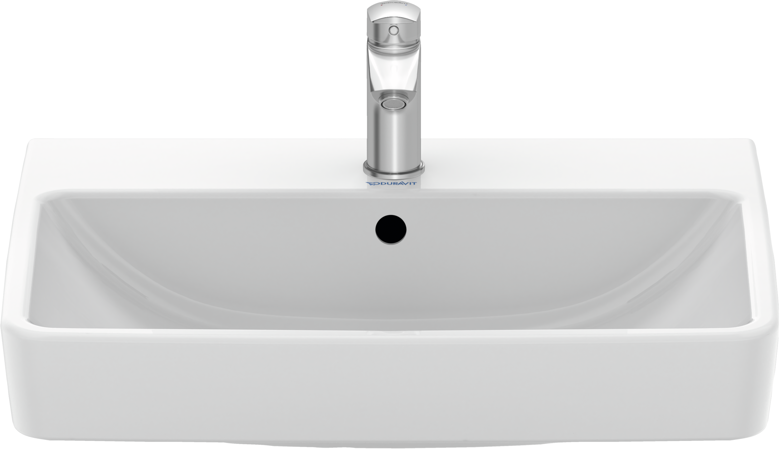 Duravit Duravit No.1 lavabo de Pared Blanco Brillante