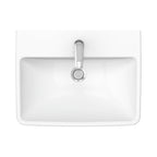 Duravit Duravit No.1 lavabo de Pared Blanco Brillante — vista superior