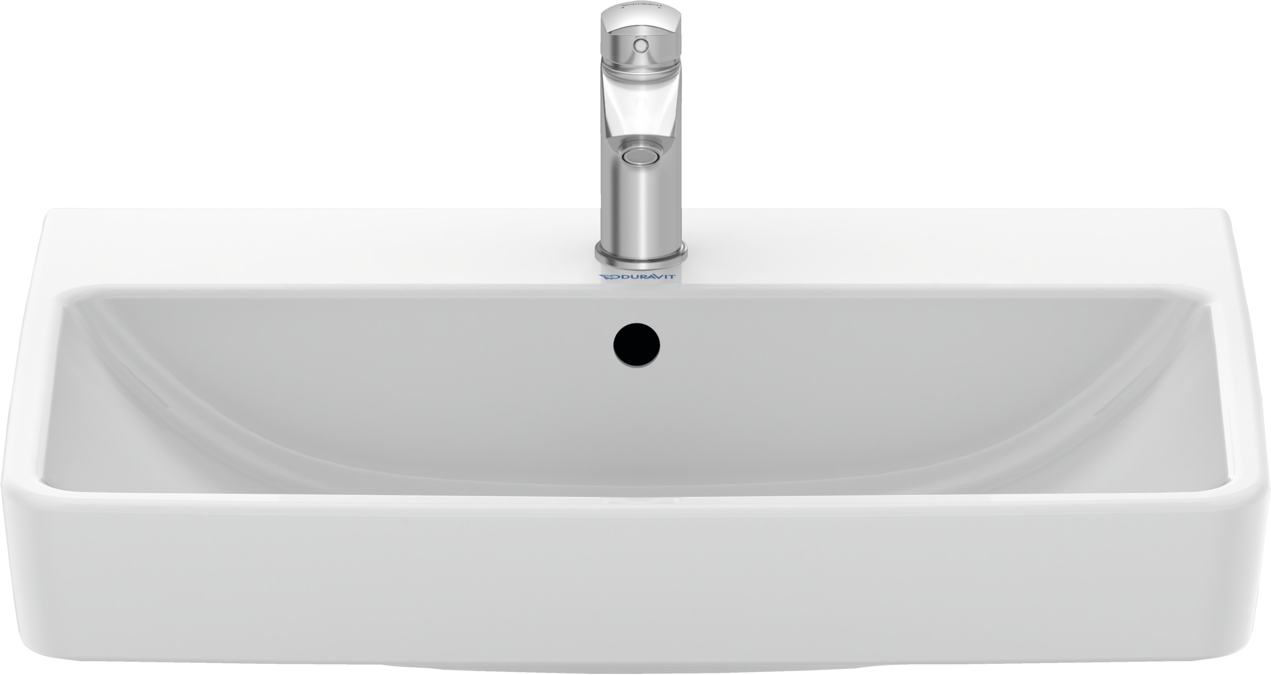 Duravit Duravit No.1 lavabo de Pared Blanco Brillante