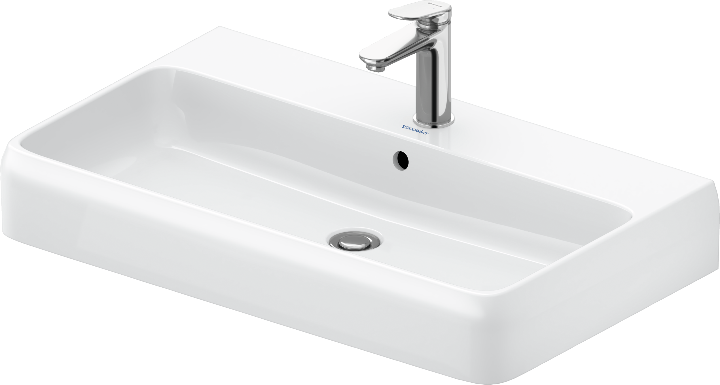 Duravit Collection One lavabo de Pared Blanco Brillante