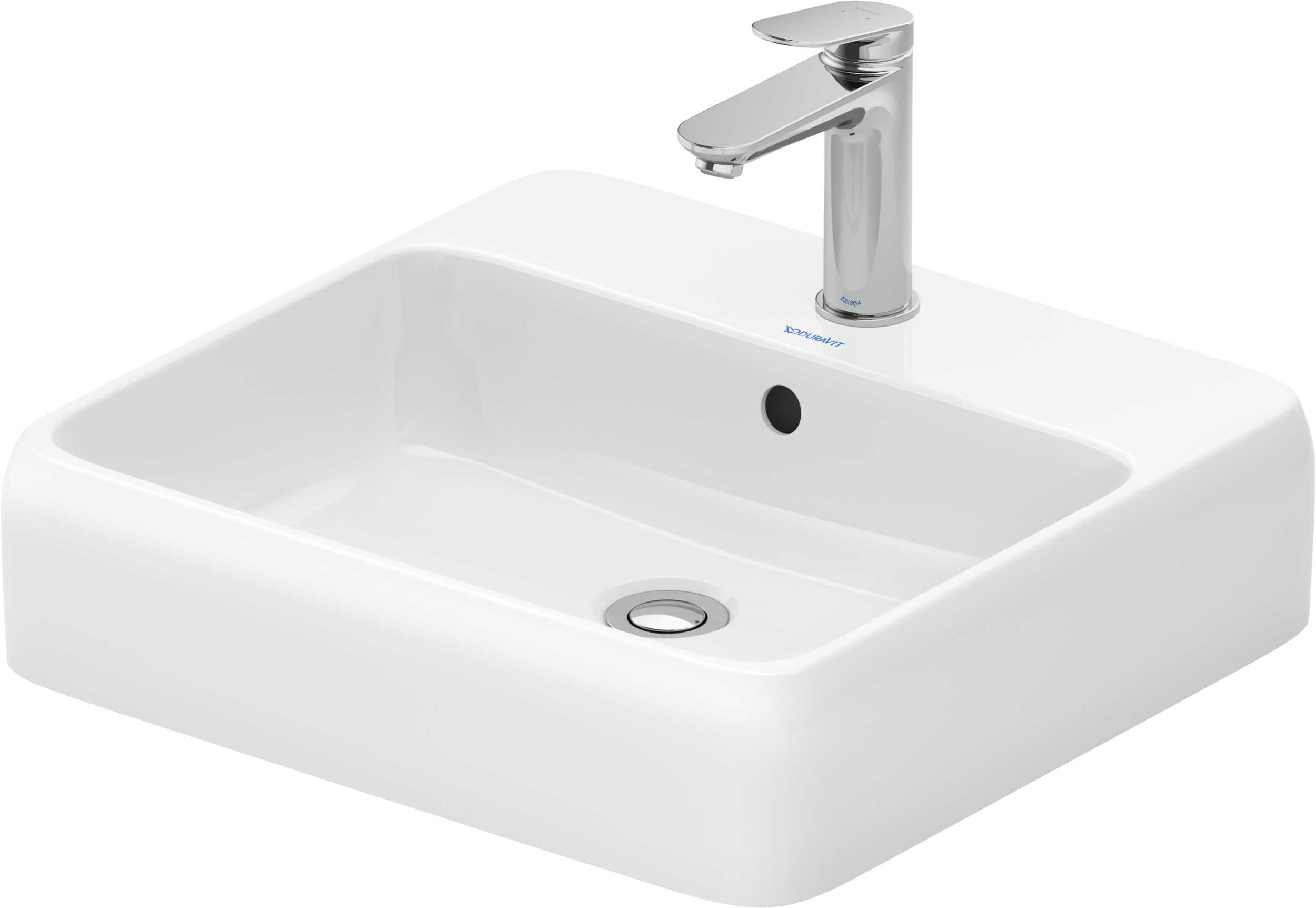 Duravit Collection One lavabo de Sobreponer Blanco Brillante