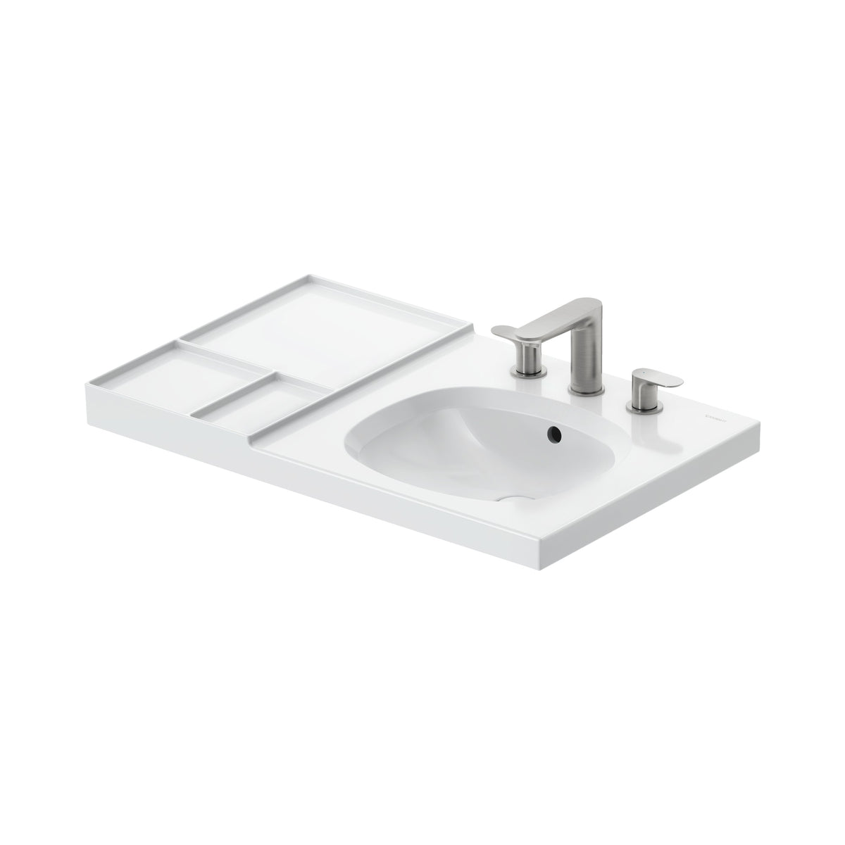 Duravit Aurena lavabo de Pared Blanco Brillante