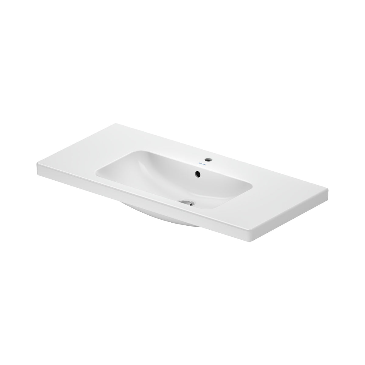Duravit D-Code lavabo de Pared Blanco Brillante