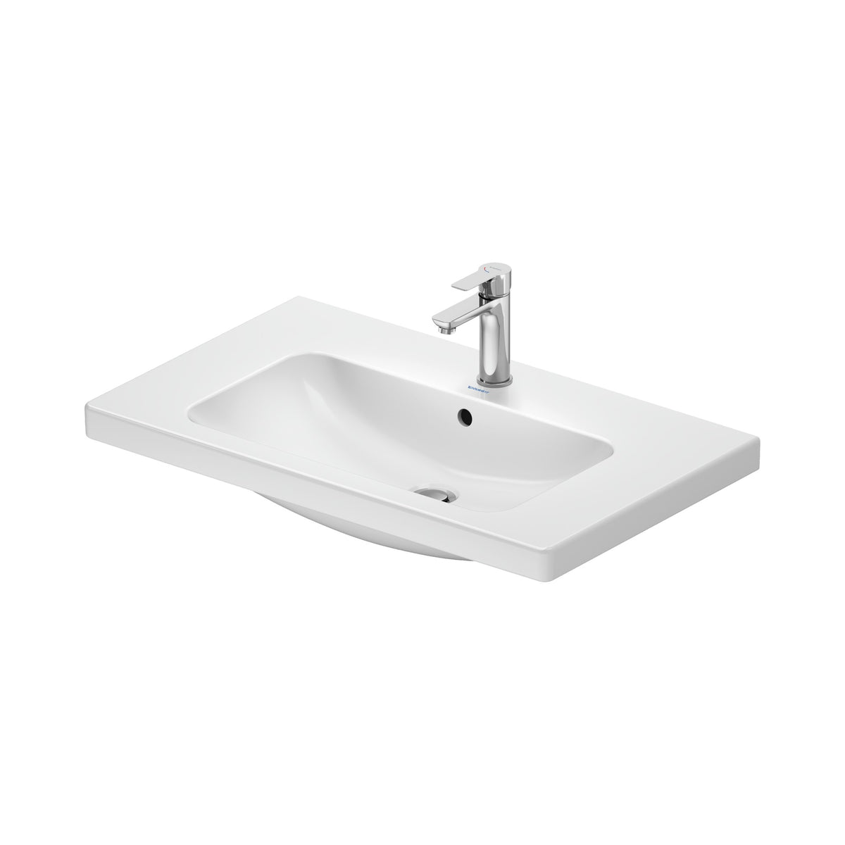 Duravit D-Code lavabo de Pared Blanco Brillante