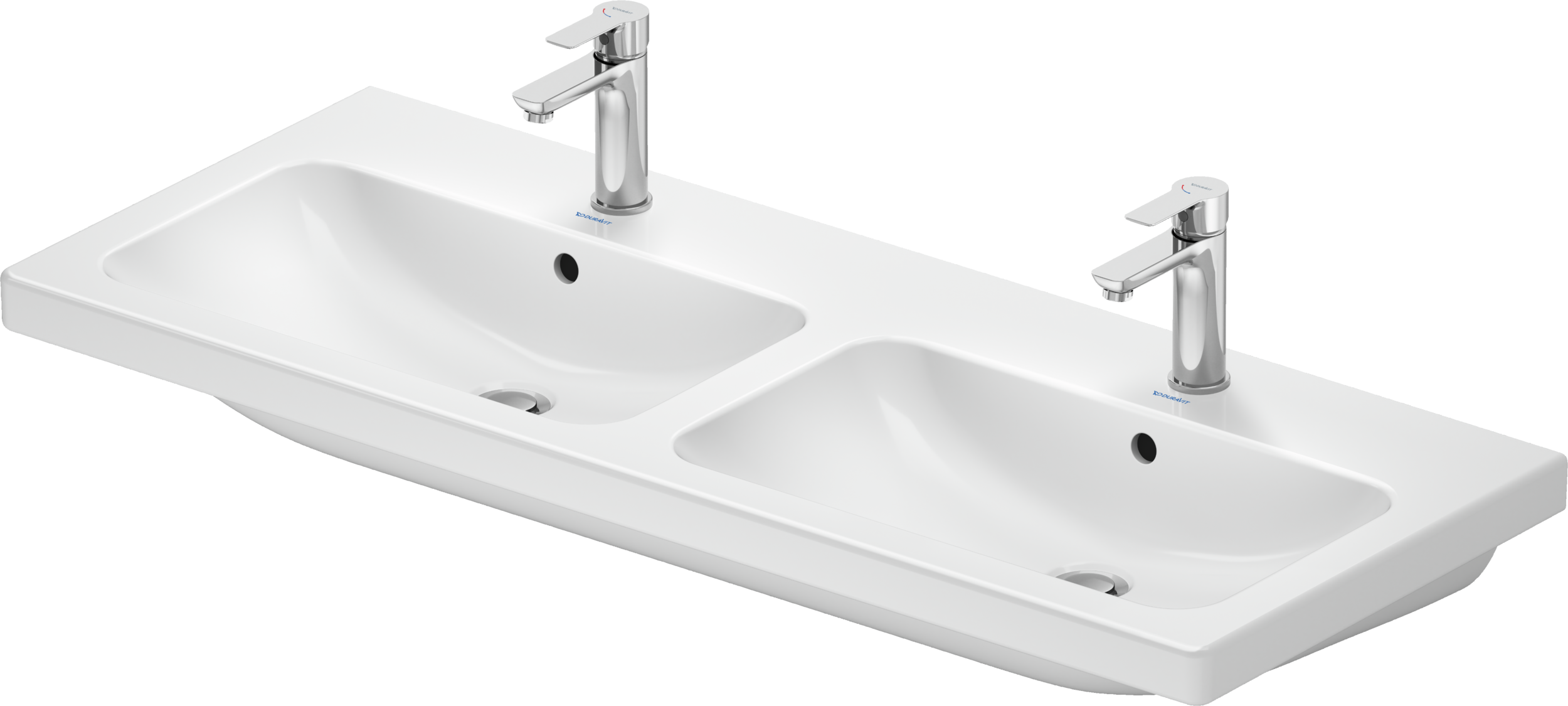 Duravit D-Code lavabo de Pared Blanco Brillante