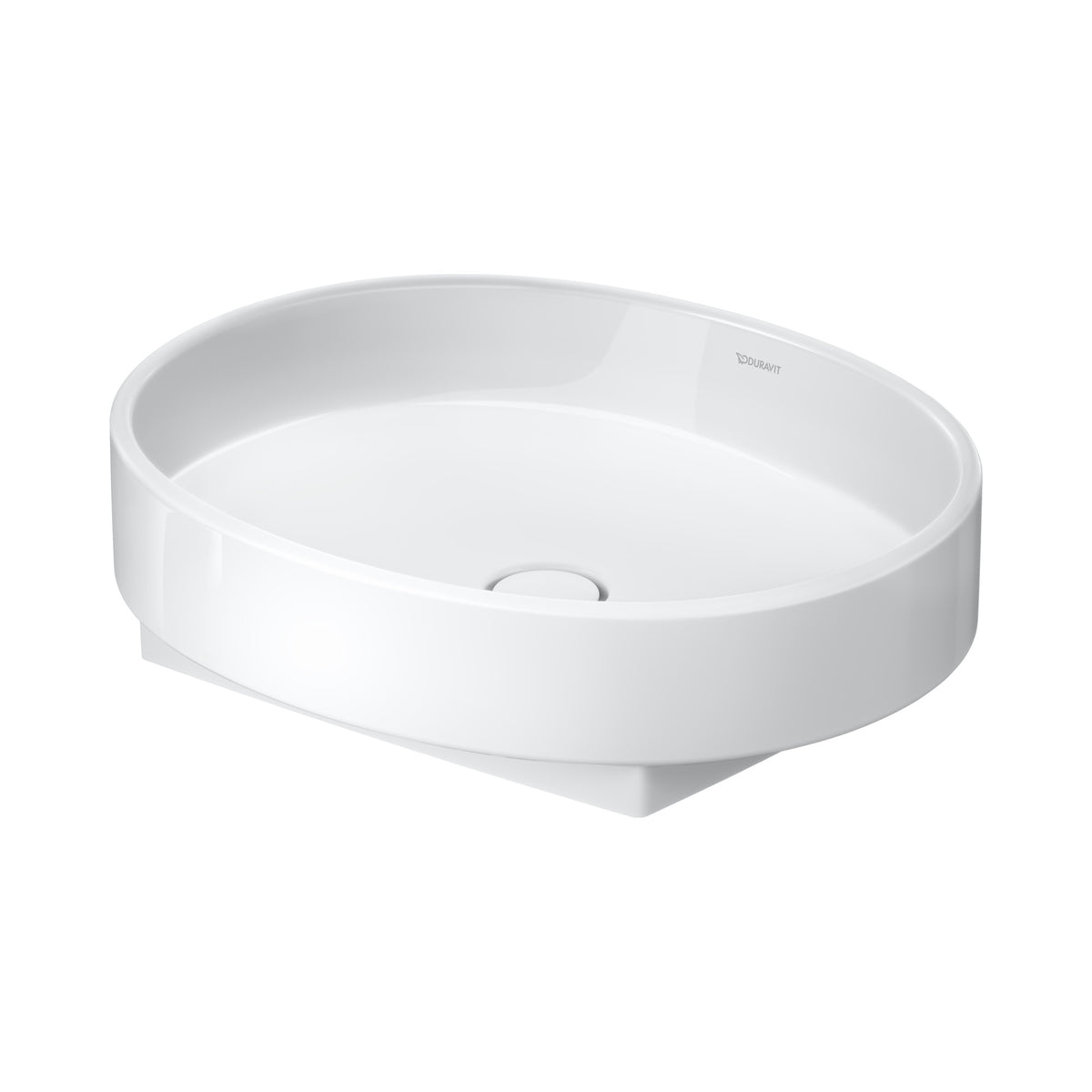 Duravit Balcoon lavabo de Sobreponer Blanco Brillante