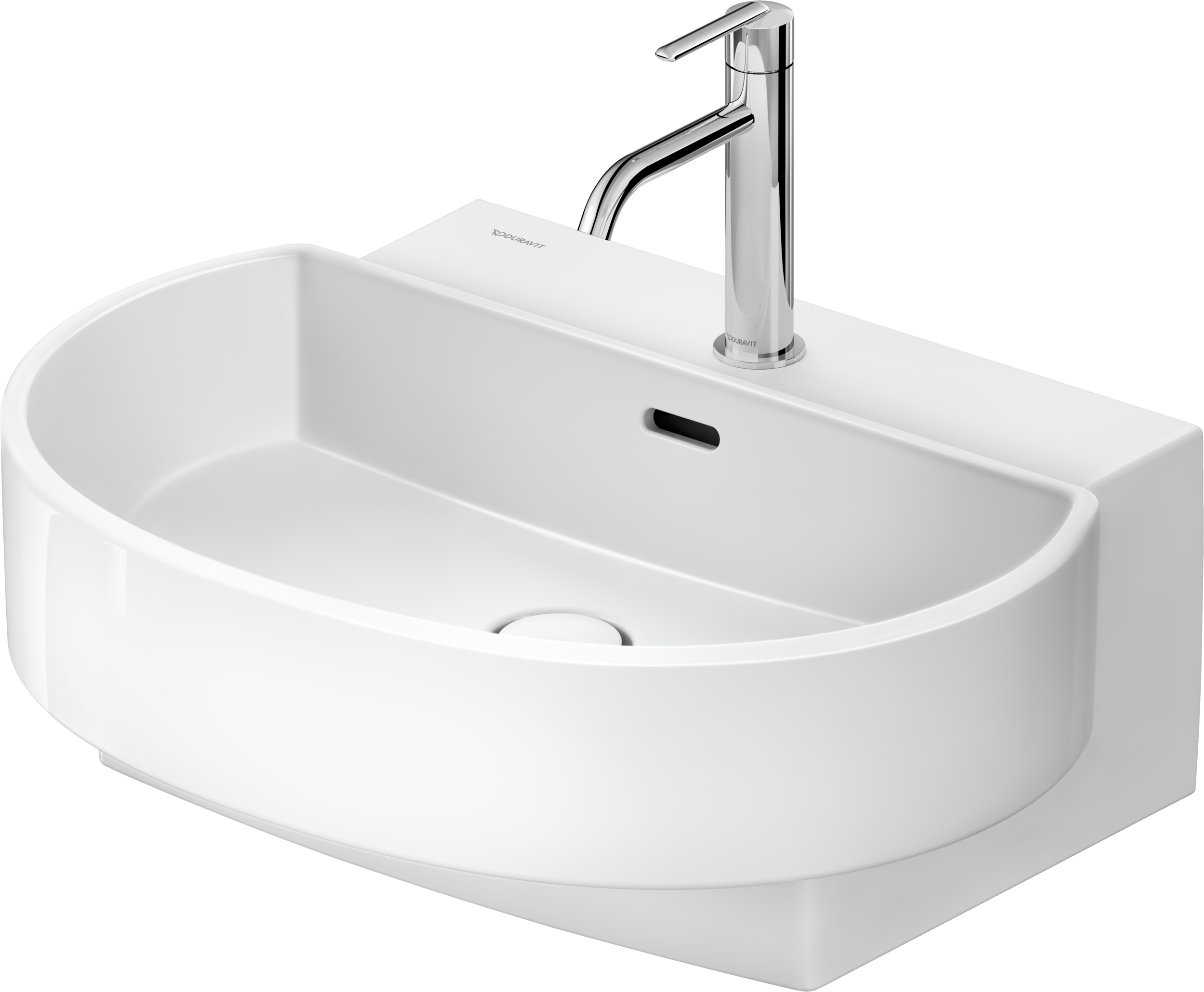 Duravit Balcoon lavabo de Pared Blanco Brillante