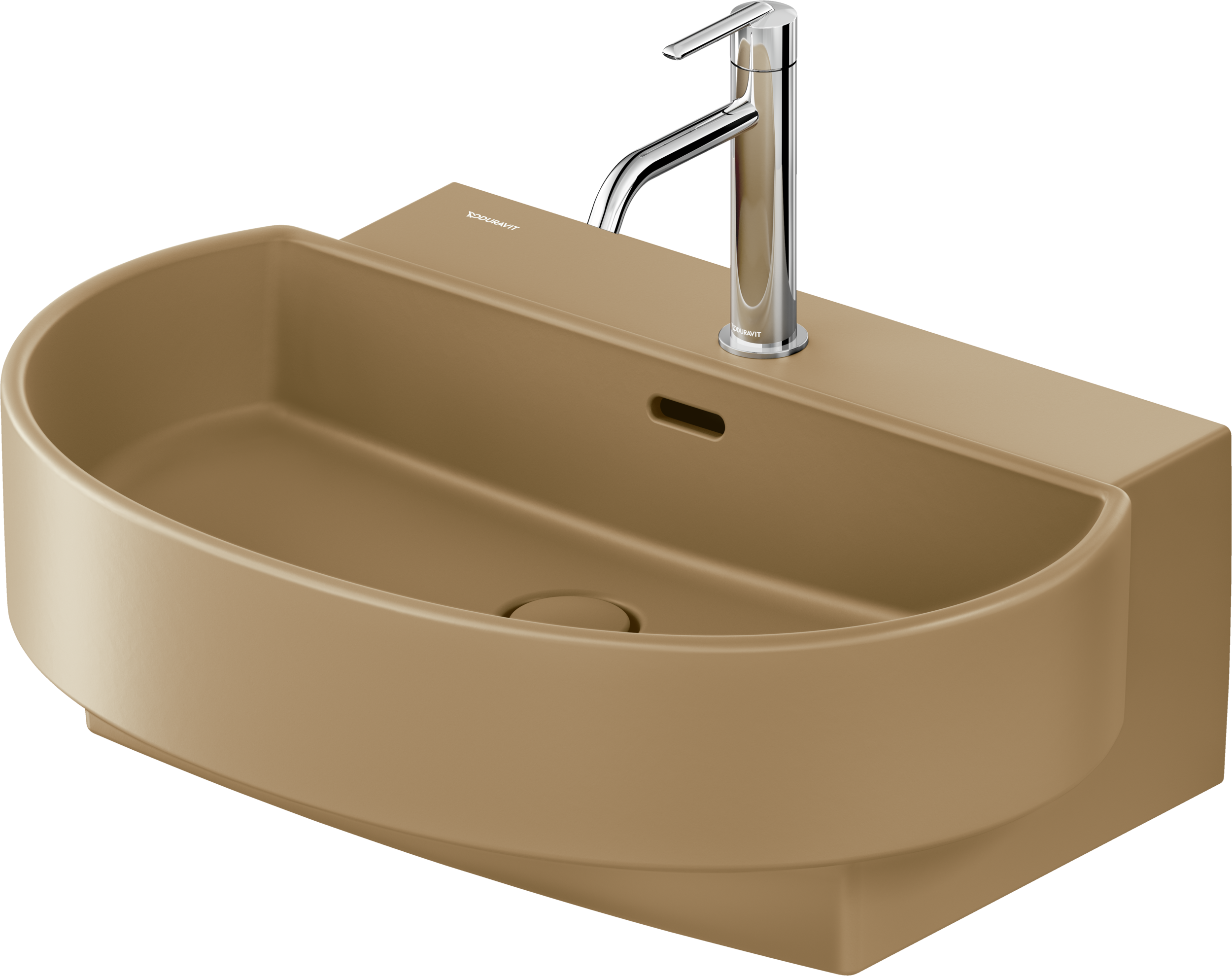 Duravit Balcoon lavabo de Pared Terracota Mate