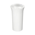 Duravit White Tulip Pedestal lavabo de Pared Blanco Brillante